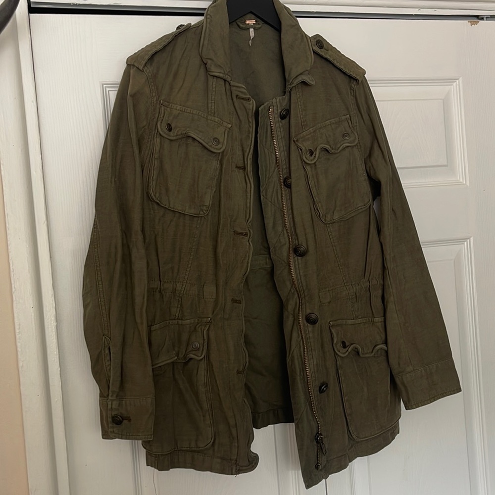 Free people utility jacket size S